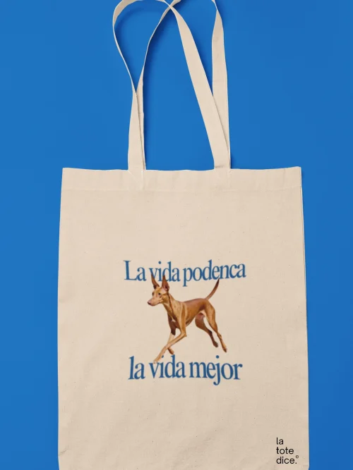 totebag inspirada en podencos