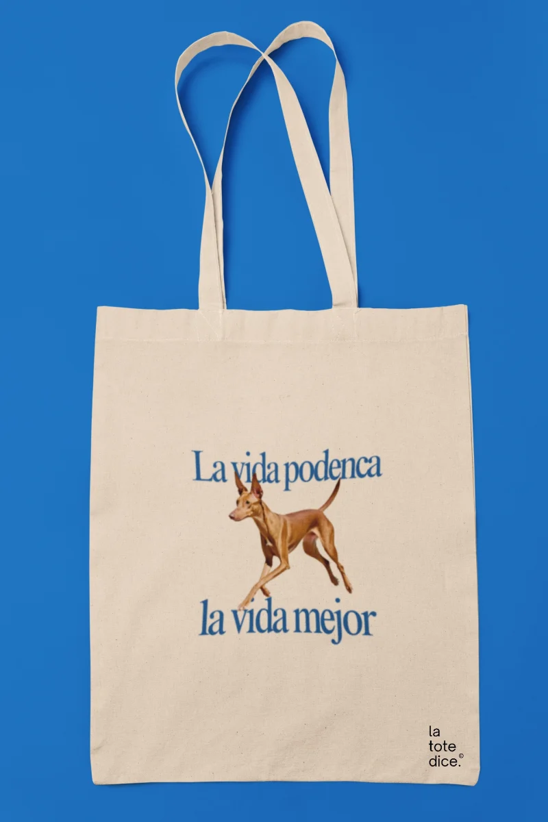 totebag inspirada en podencos