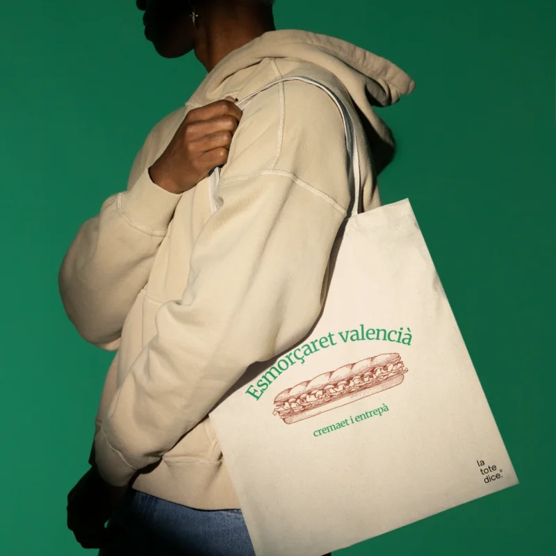 totebag esmorçaret valencià